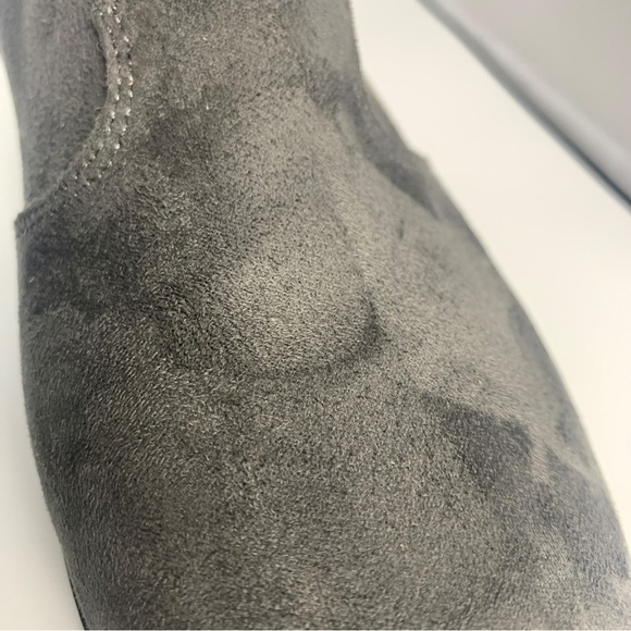 Comfortview Faux Suede Ankle Boots 11 Grey - Picture 10 of 10